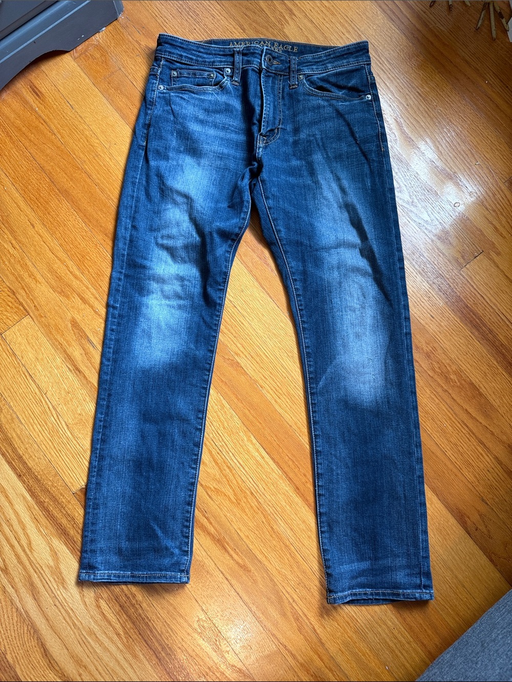 American Eagle Outfitters Men’s Straight Indigo Blue Jeans 30x30